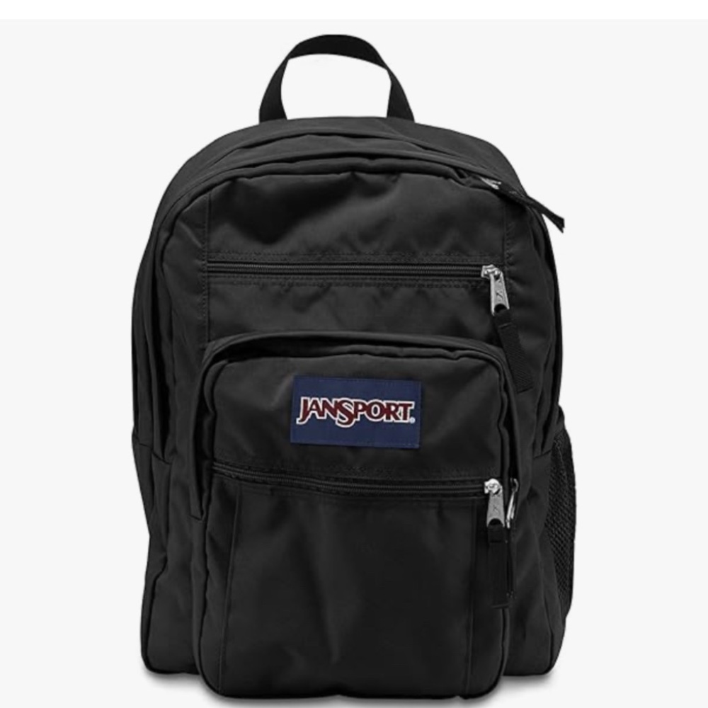 JanSport Big Student Backpack - 15-inch Laptop School Pack (Black.)
